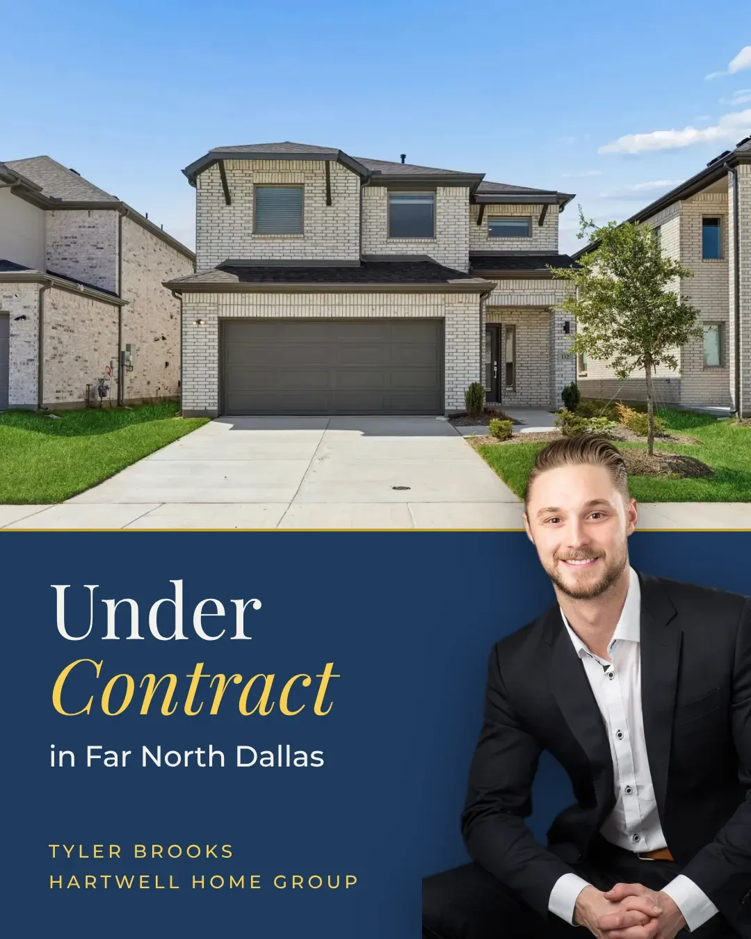 Daily House post example: Under contract in Far North Dallas