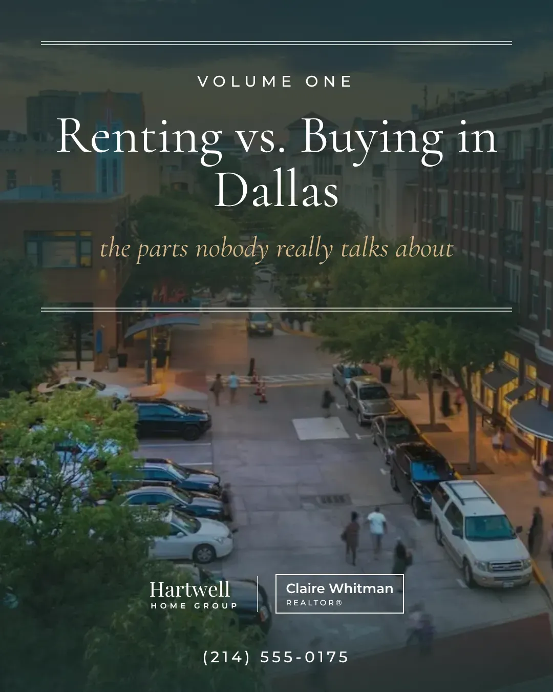 Daily House post example: Renting vs buying in Dallas